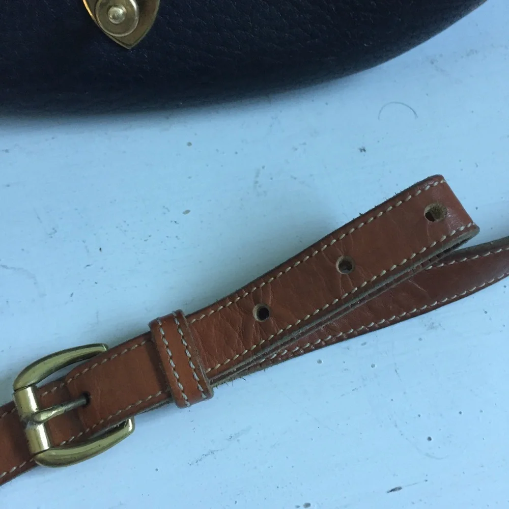 Vintage Dooney  & Bourke  Saddle Cross body Bag